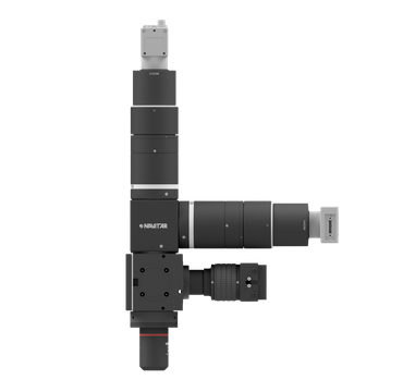 宽视场双景深显微